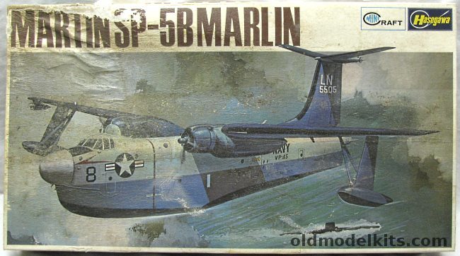 Hasegawa 1/72 Martin SP-5B Marlin - US Navy VP-40 / VP-45 and French Navy, JS063-800 plastic model kit